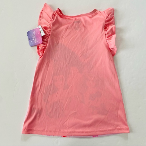 Disney | Princesses Ruffle Shoulder Sleeveless Nightgown NWT 3T Moana Belle - Picture 2 of 6